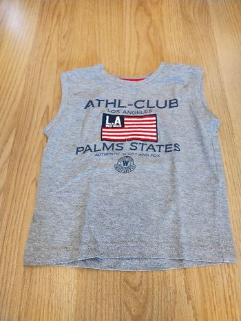 Débardeur gris AthlClud Scott-Fox