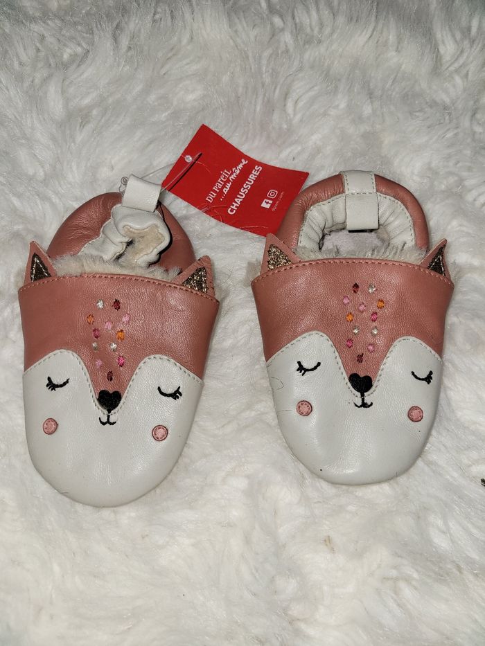 Chaussons renard 22 23 dpam