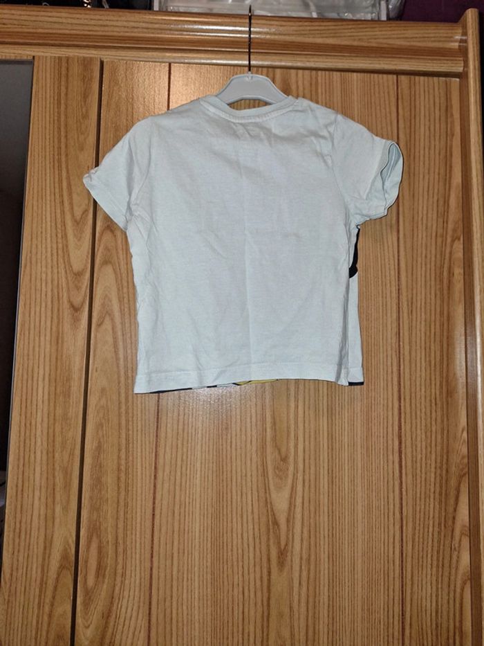 Tee shirt Mickey Mouse bleu clair - photo numéro 2