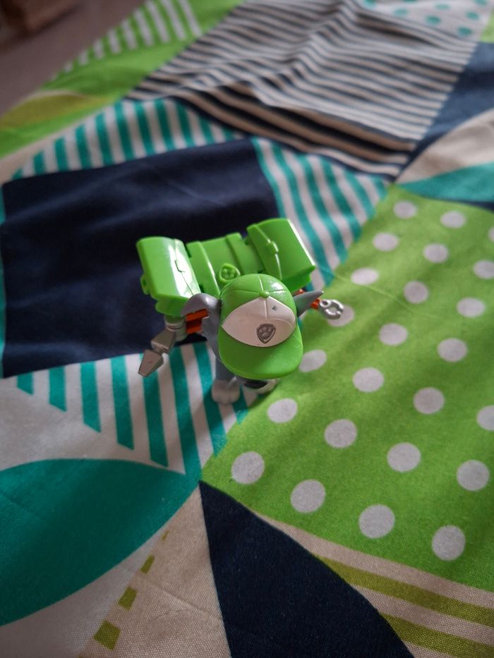 Figurine Rocky pat patrouille avec outils qui se déploie - photo numéro 2