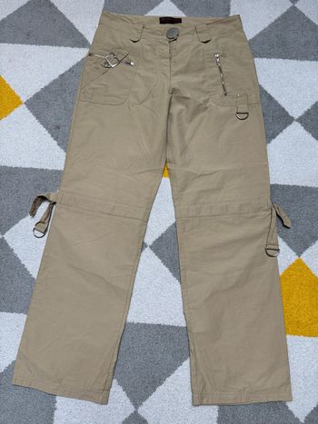 Pantalon à jambes larges vintage Multiples Créateur Taille 42