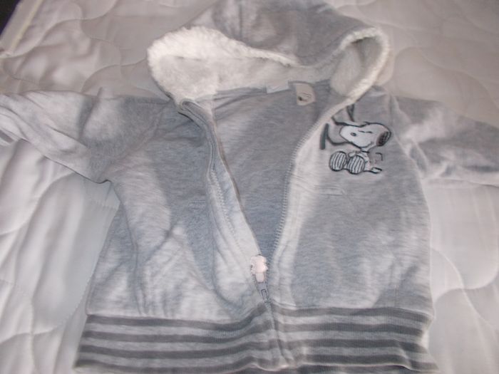 petit gilet blouson gris H&M 6 mois