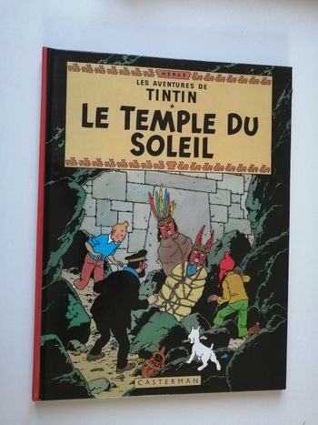 BD tintin le temple du soleil 