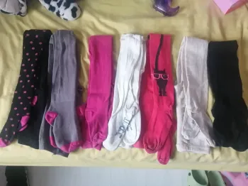 Lot 7 paires de collants