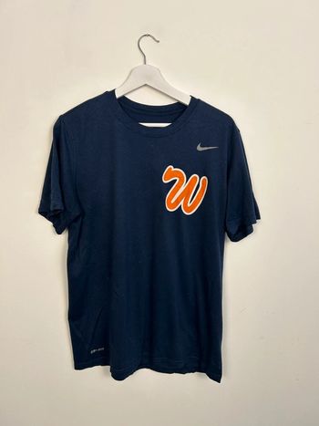 T-shirt Homme Nike Dri-Fit Marine | Taille L | Très Bon État | #TN08