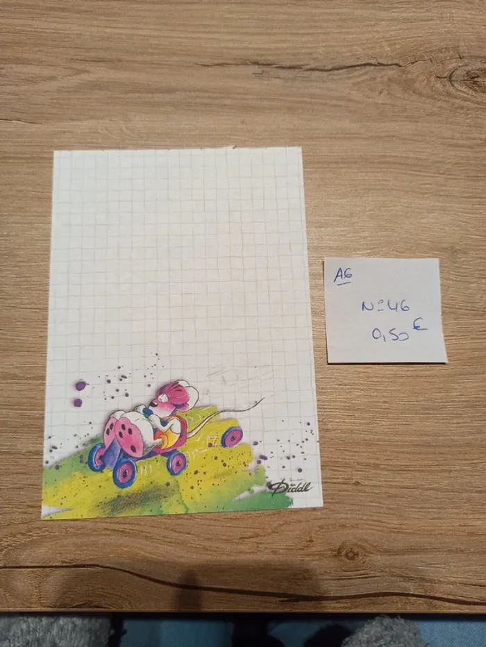 Feuille Diddl A6 46 0,50€