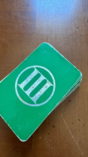 Jeux cartes 54 cartes Complet III vert