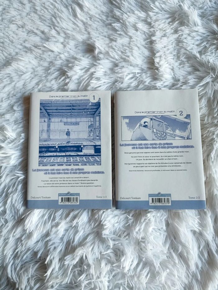 Manga lot intégral - Dans le premier train du matin tome 1 & 2 (duologie) intégrale - photo numéro 3