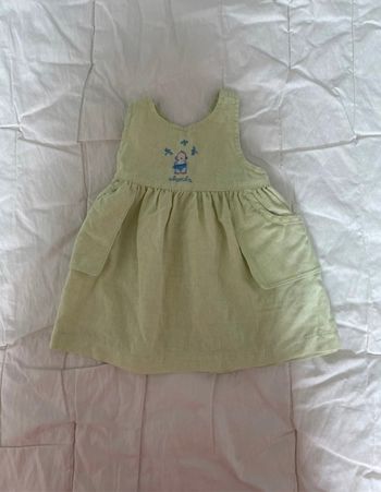 Robe vert pomme