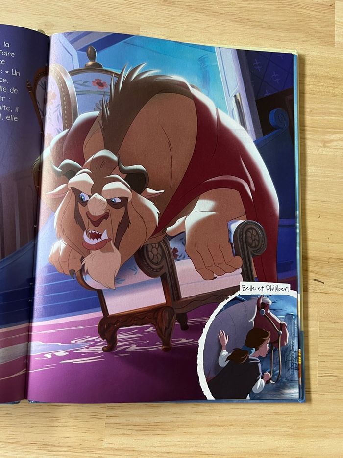 Livre Disney Audiocontes Magiques n°13 – La Belle et la Bête – Bon État (Sans Figurines) - photo numéro 5