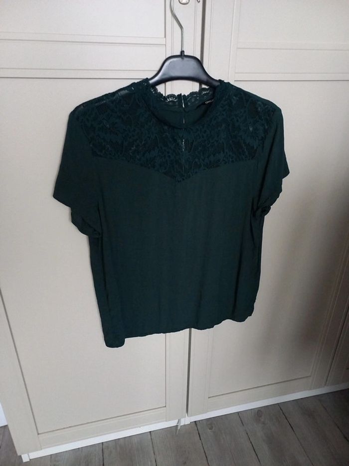 Blouse manches courtes femme