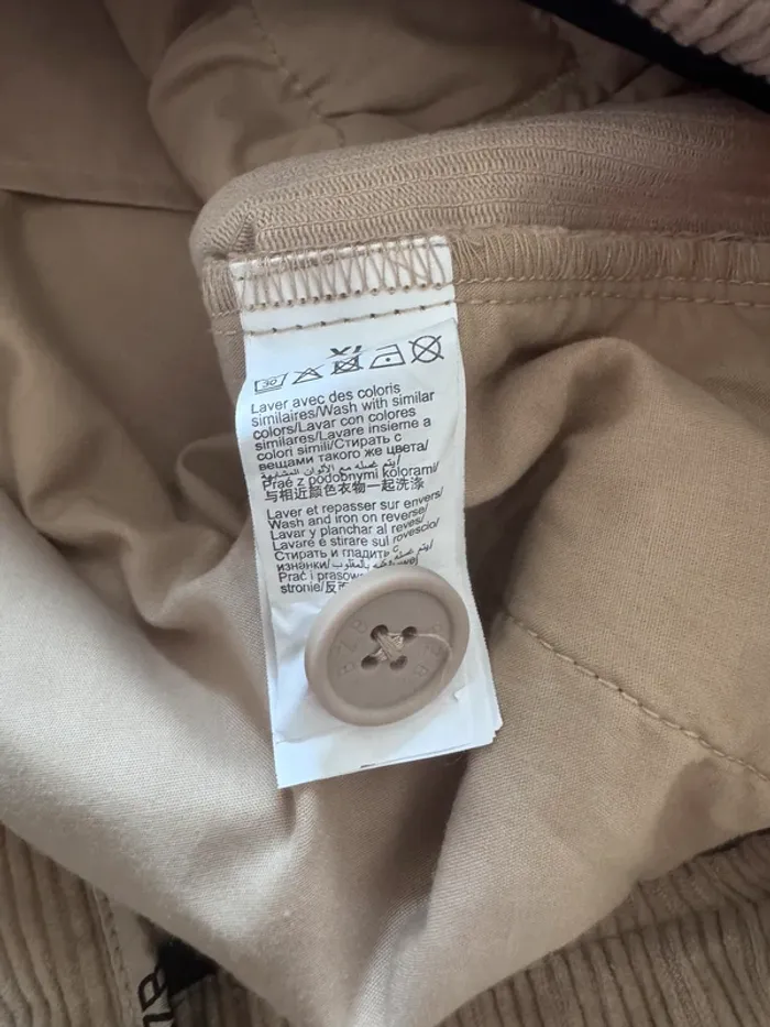 Lot 2 pantalons cargo BZB – Côtelé imitation velours – kaki & beige – taille XL - Neuf - valeur 40€ - photo numéro 8