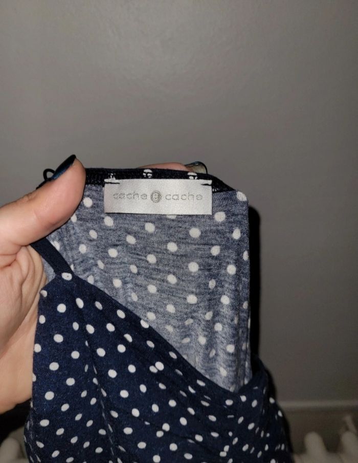 Robe à bretelles bleue marine - photo numéro 3