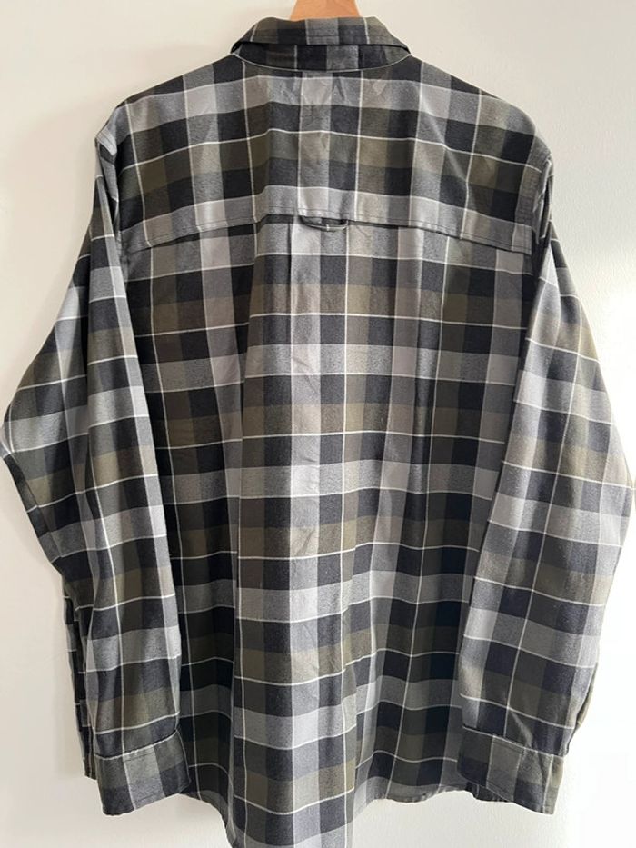 Chemise Great Northwest ( vintage dressing ) coton / flanelle taille XL couleur noir gris & kaki - photo numéro 5