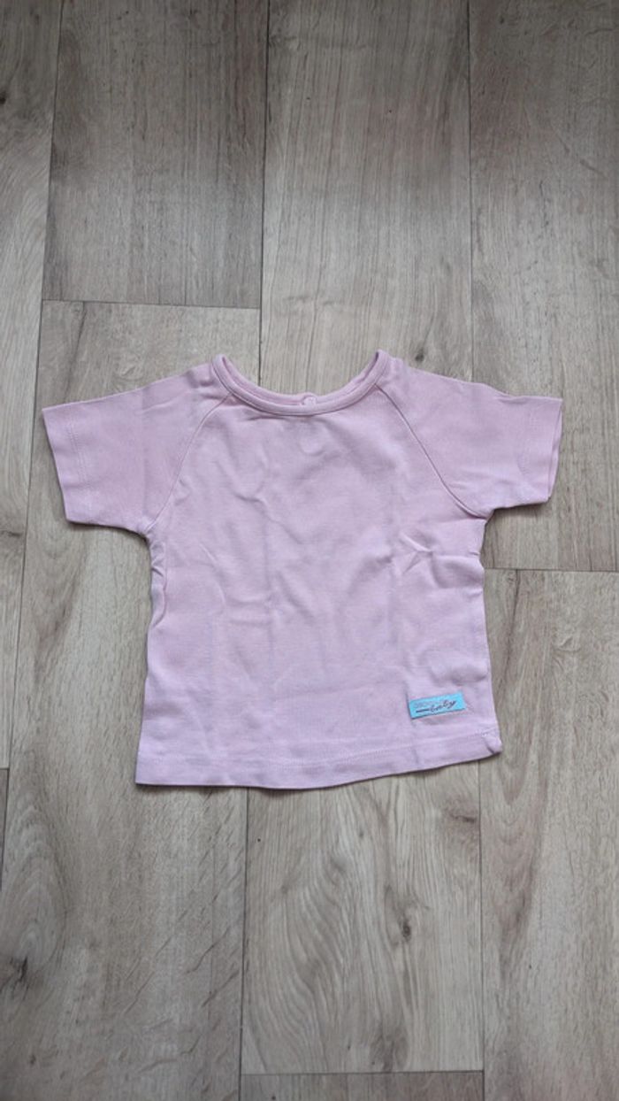 Tee-shirt Rose Decathlon 18 Mois