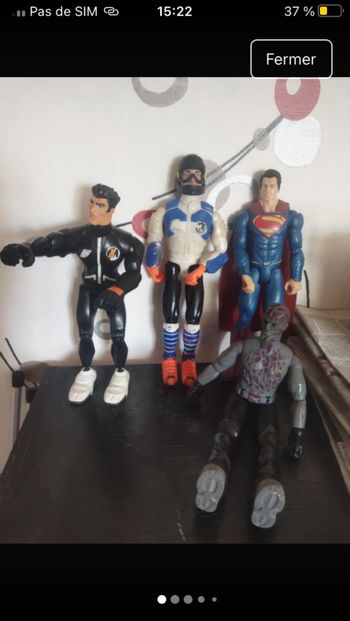 Lot de Figurine action man vintage
