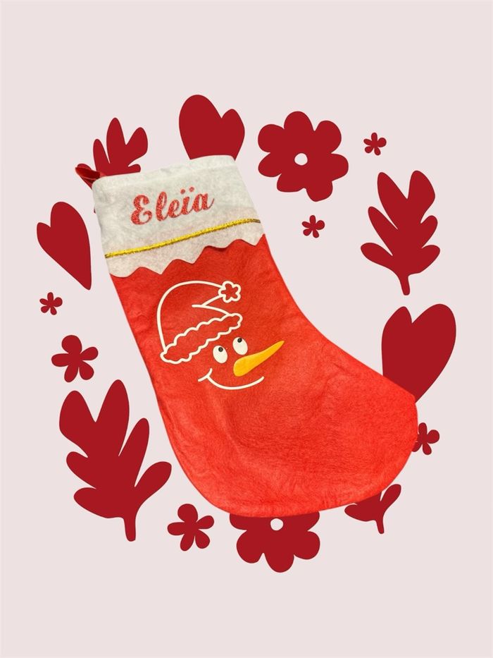 Chaussette de Noël personnalisée