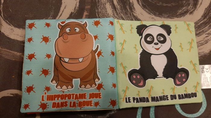 Livre d eveil en tissu/mousse - photo numéro 6