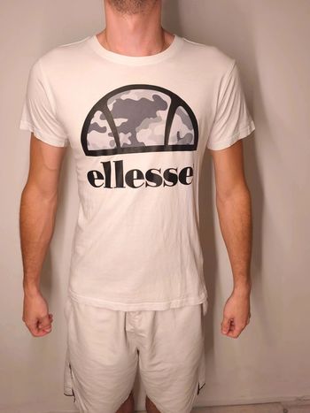 T-shirt Ellesse Homme Taille S Blanc