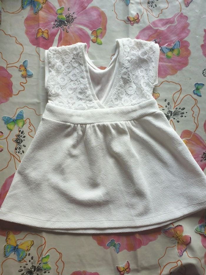 Robe de baptêmes bébé 12mois - photo numéro 2