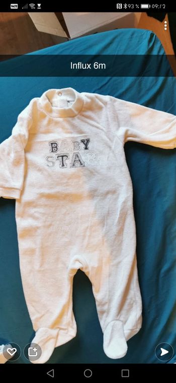 Pyjama mixte baby star