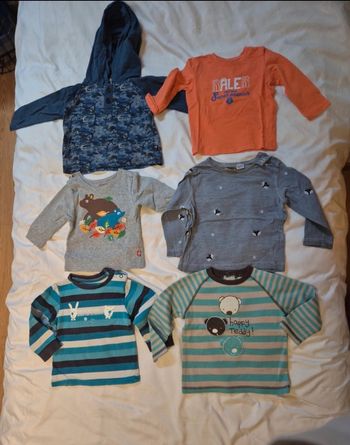 Tee shirt manche longue 12 mois 