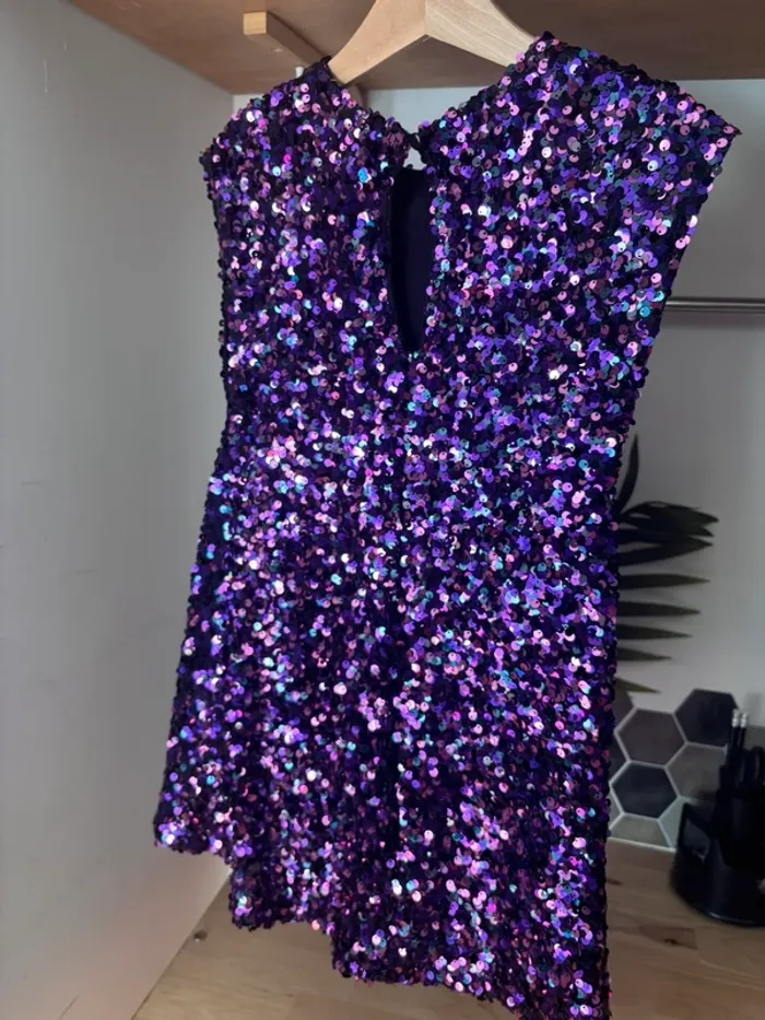 💜 Robe sequins violette • Kiabi • 6 ans 💜 - photo numéro 5