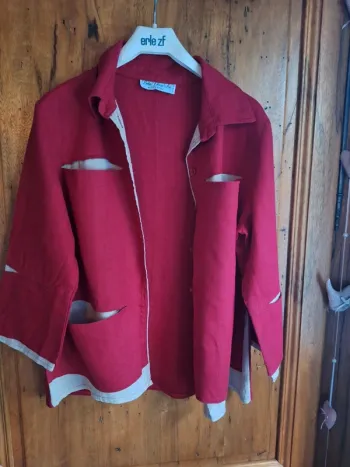 Veste élégante 100 pour cent lin