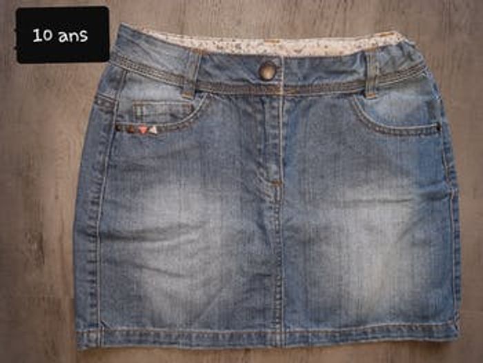 Jupe jean 10 ans