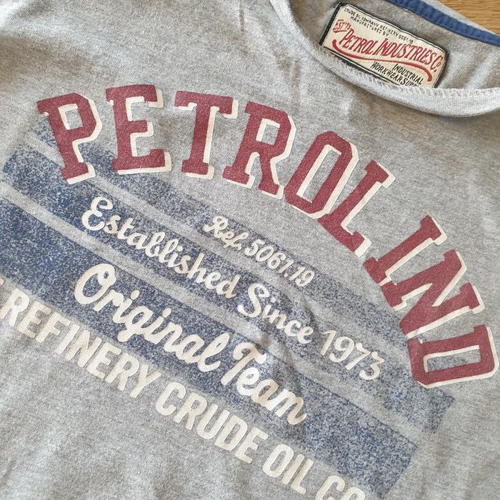 💚 Tee-shirt 14 ans Petrol industries #emyfleury_14ansgarçon - photo numéro 2