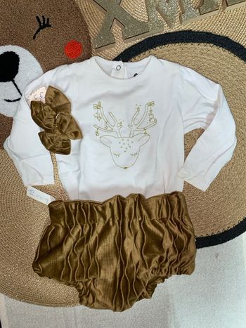 Bloomer et barrettes créatrice