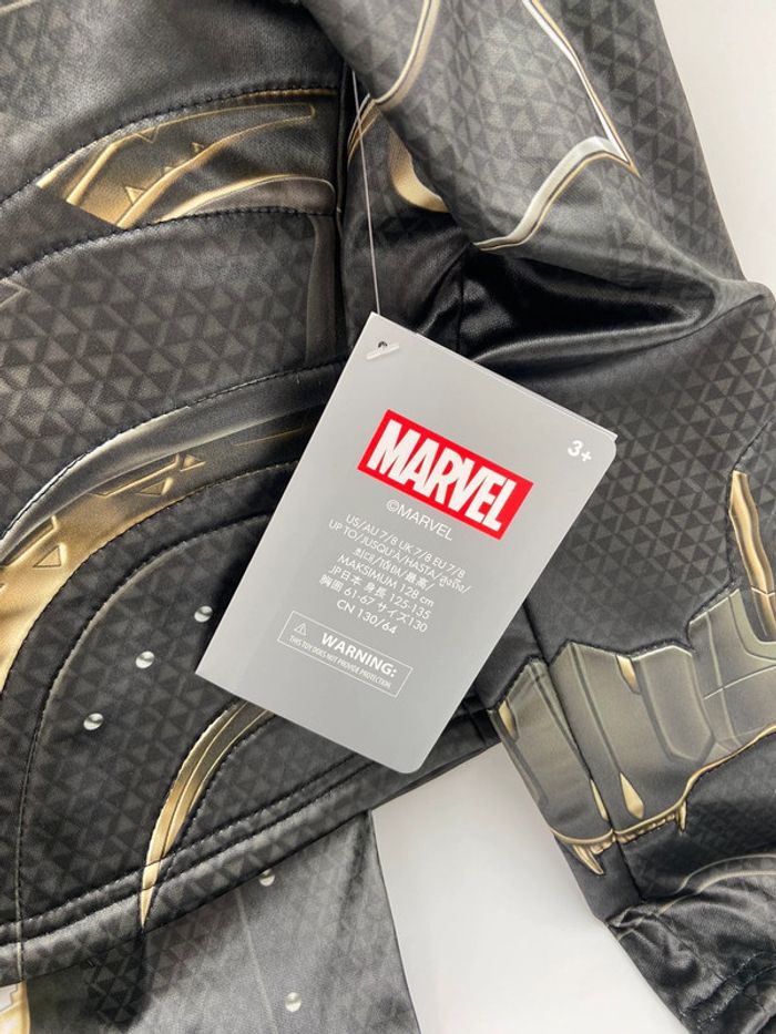 Déguisement Costume Black Panther pour enfants 7/8ans Disney officiel - photo numéro 2