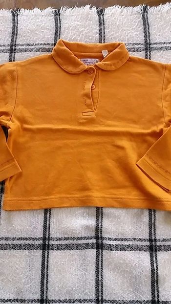 Polo ml fille taille 4 ans