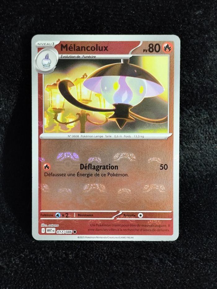 Carte Pokémon Mélancolux Masterball 017/086
