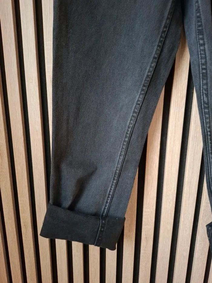 Jeans moderne boyfriends mom noir T 34 - photo numéro 4