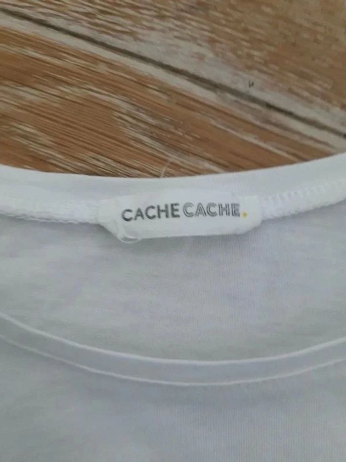 Tshirt femme cache cache - photo numéro 5