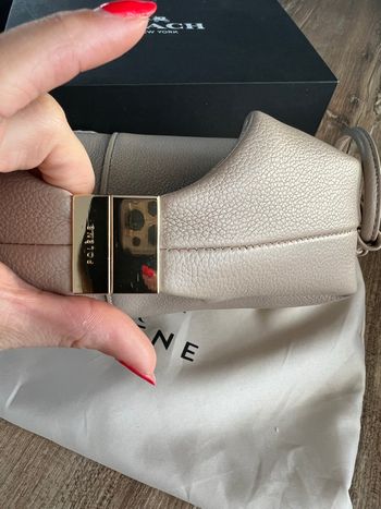 Sac polène beige/gris