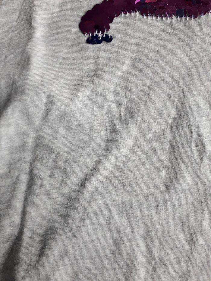 Tee-shirt sequin licorne in extenso 12 ans - photo numéro 5