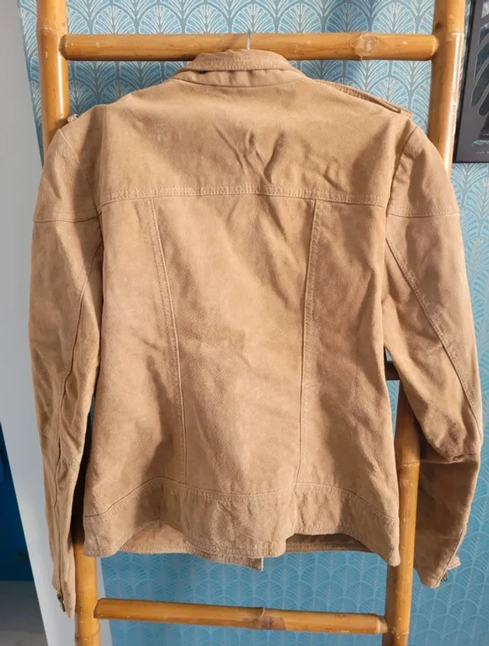 Veste Mango en cuir - photo numéro 3