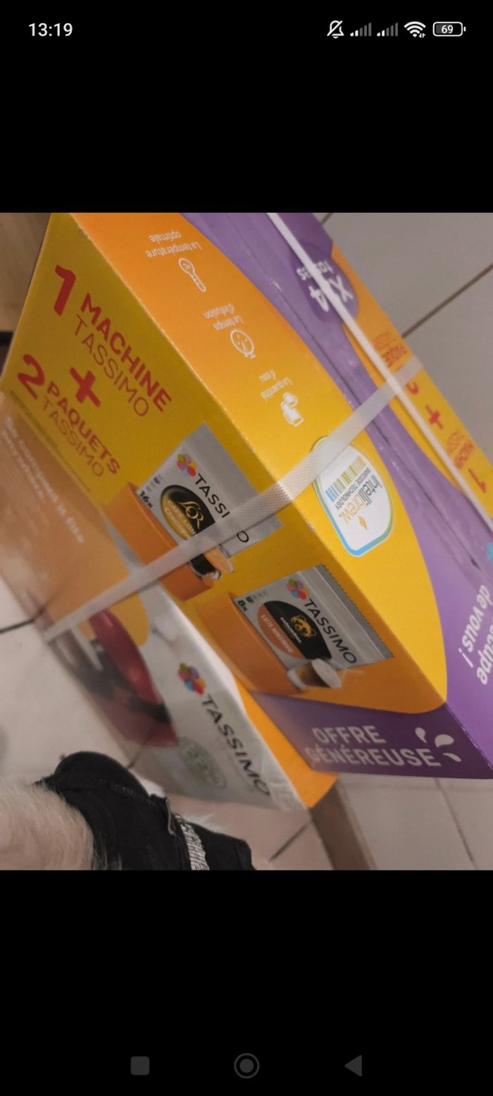 Cafetière Tassimo neuve - photo numéro 3