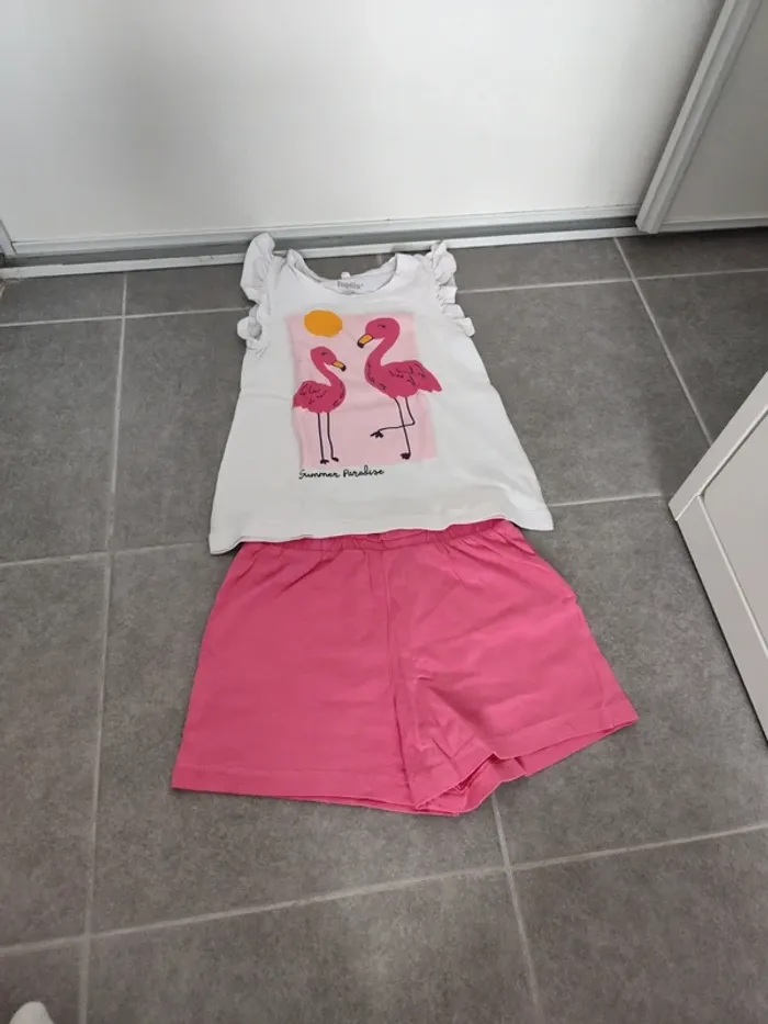 Ensemble flamand rose