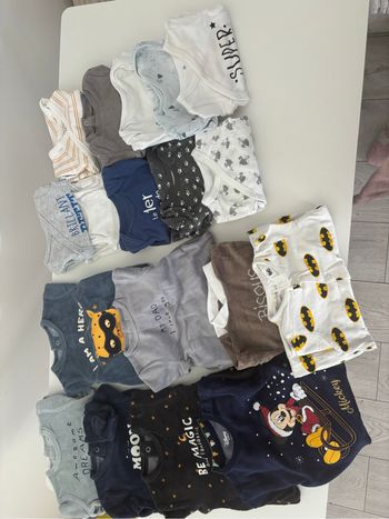Lot de vêtements bébé garçon