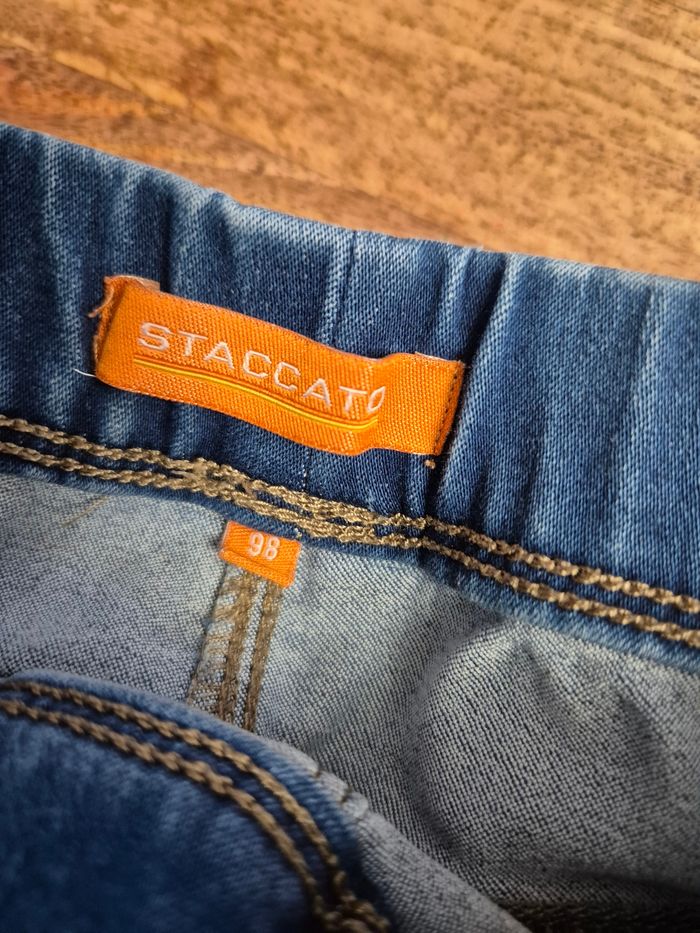 Jeans souple taille élastique 3 ans 98cm - photo numéro 3
