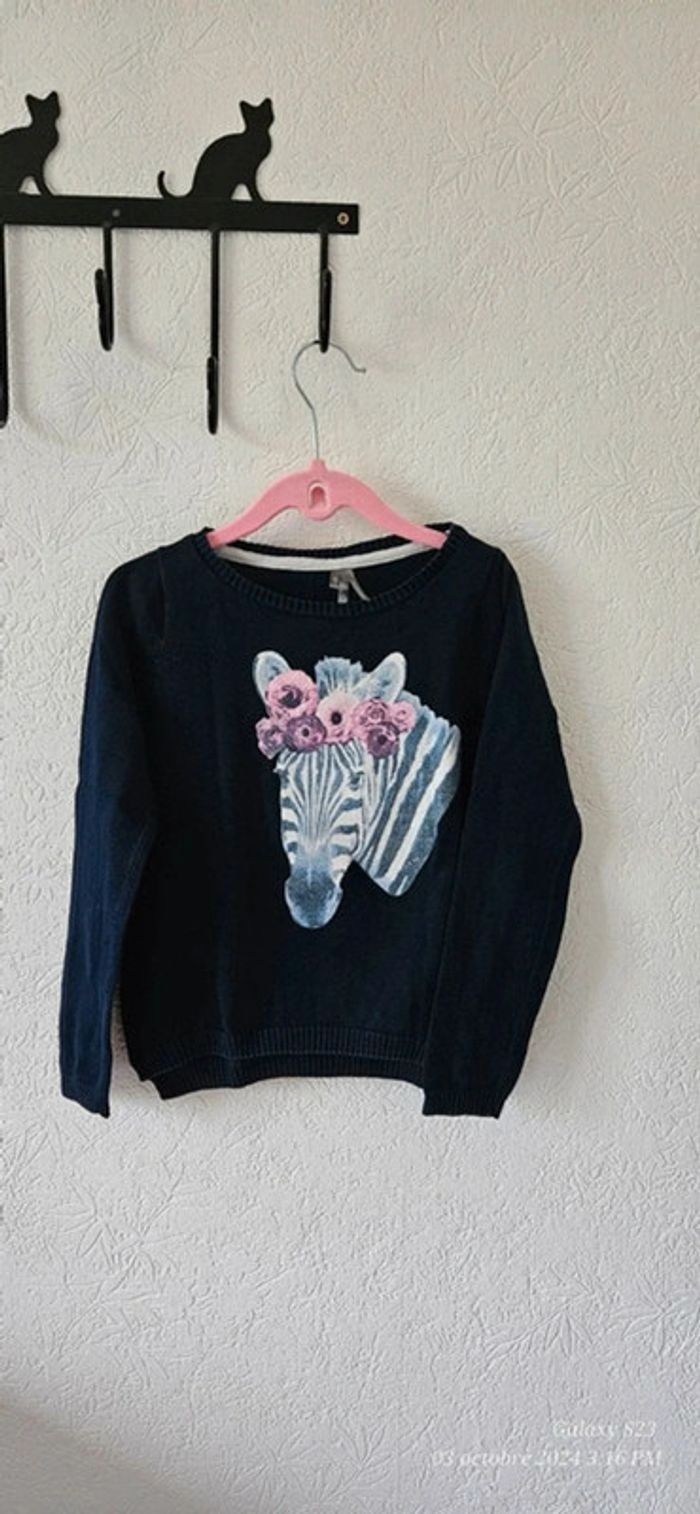 Pull "zèbre" 5A orc