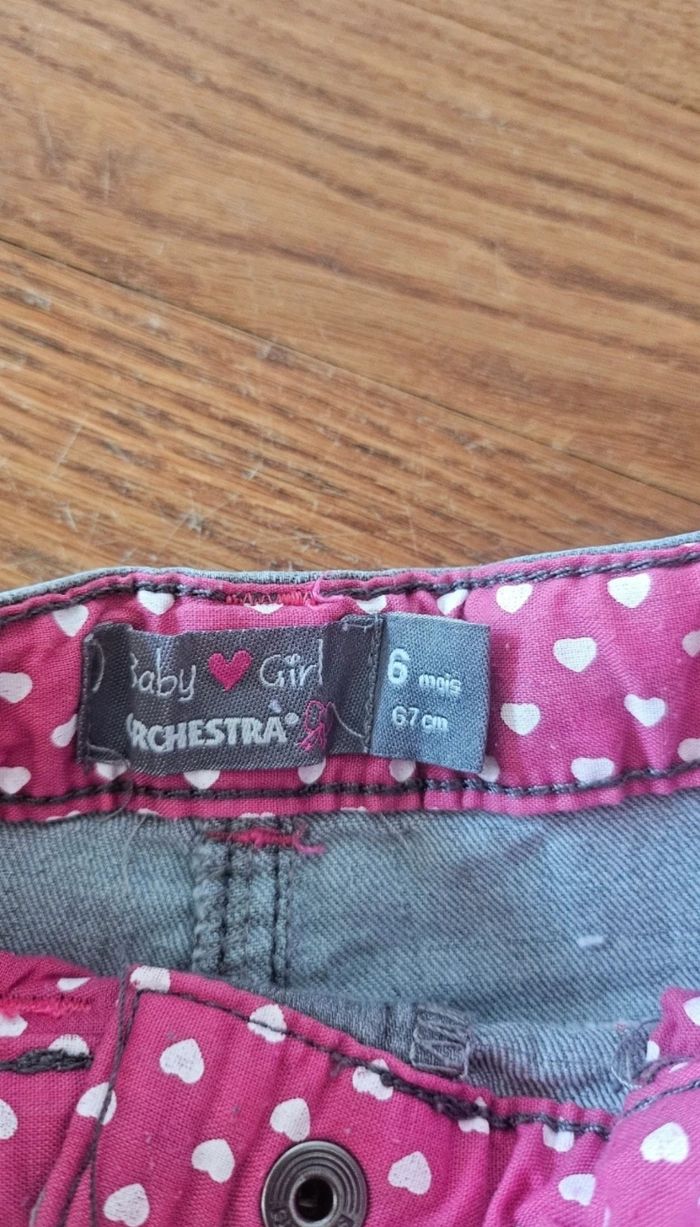 Lot de vêtements fille 6 mois - photo numéro 2