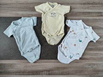 Lot 3 bodys  motif marin
