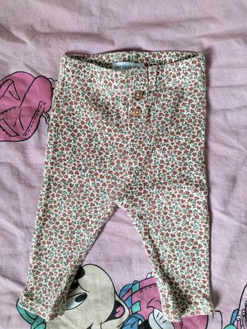 Legging à fleurs