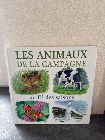 Livre les animaux de la campagne
