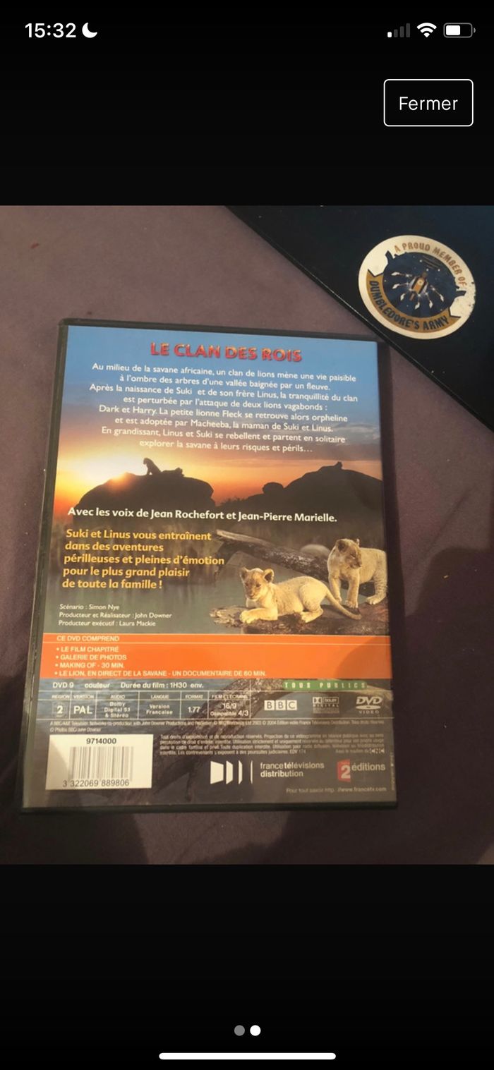 Lot DVD animaux - photo numéro 4