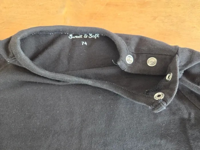 2 tee-shirts manches longues 9-12 mois unisexe - photo numéro 2